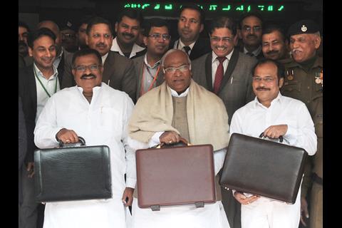 Railways Minister Mallikarjun Kharge presented the interim railways budget on February 12.